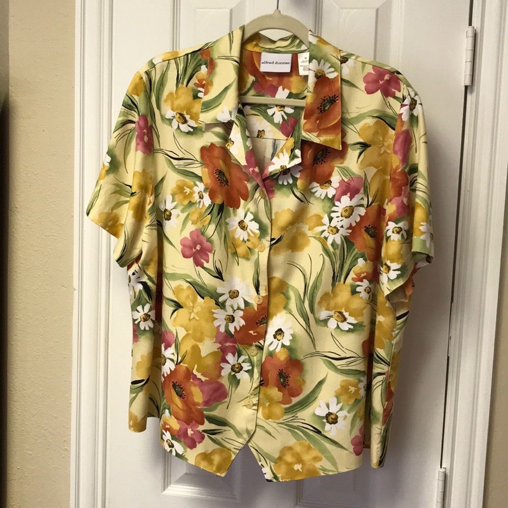 ⬇️2nd PRICE DROP🎉ALFRED DUNNER 😃SZ 20🌼Top